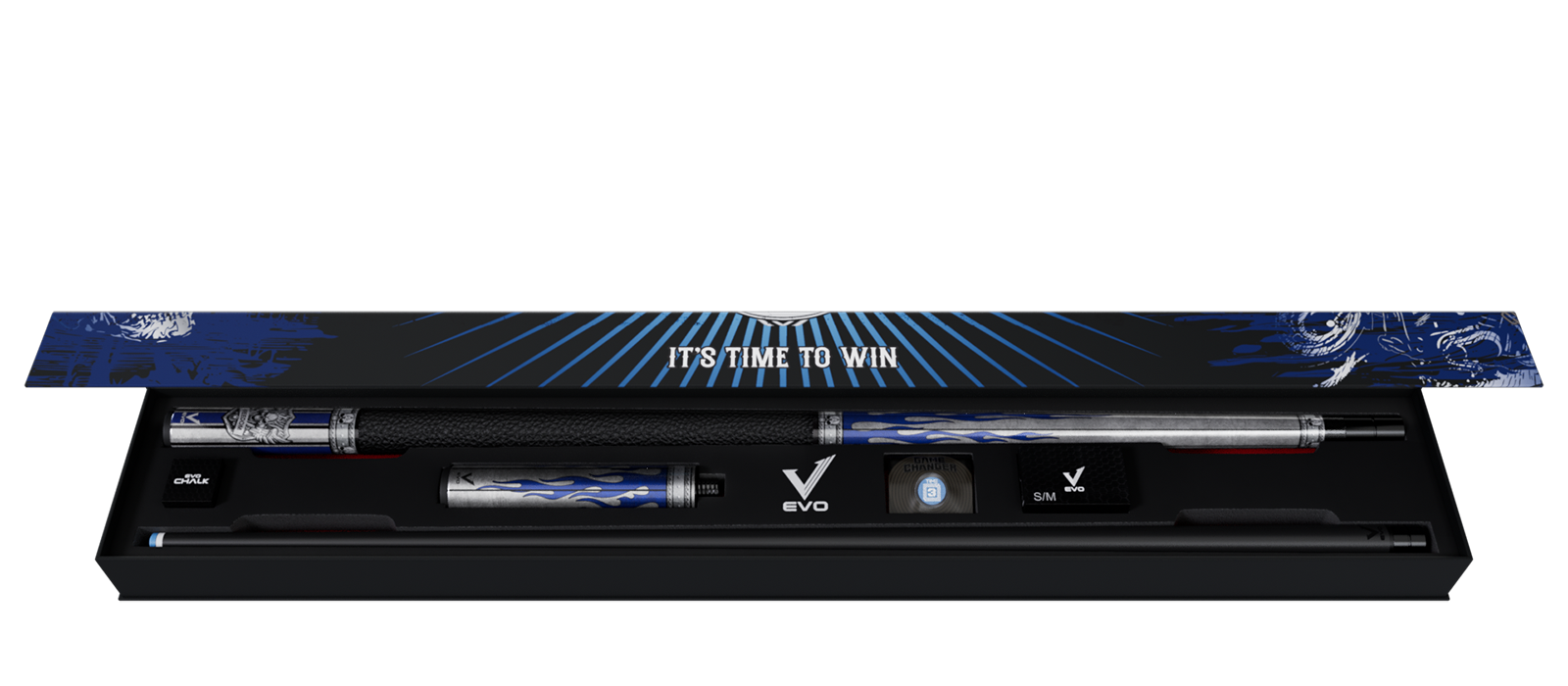 EVO FREEDOM MAXBING EDITION - AZURE FLAME - TAY CẦM DA ĐEN - Combo Open D4