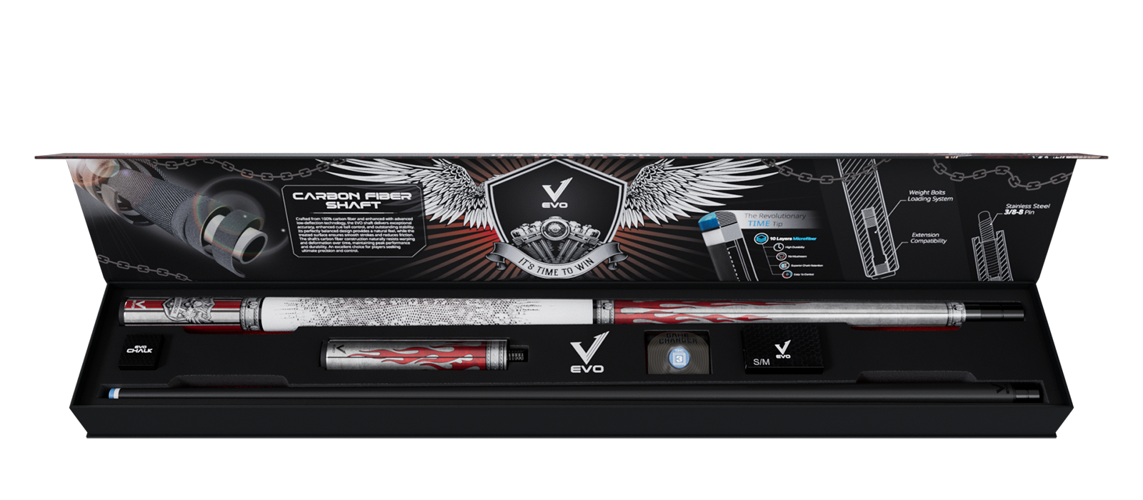 EVO FREEDOM MAXBING EDITION - CRIMSON FLAME - TAY CẦM DA TRẮNG - Combo Open D5