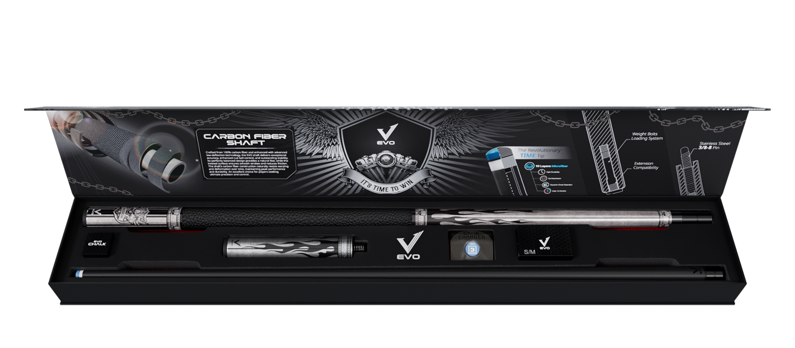 EVO FREEDOM MAXBING EDITION - SHADOW FLAME - TAY CẦM DA ĐEN - Combo Open D5
