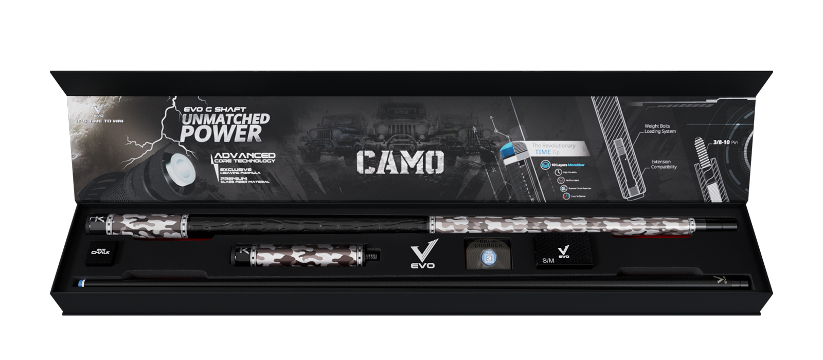 EVO CAMO MAXBING EDITION - GHOST - Combo Open D6