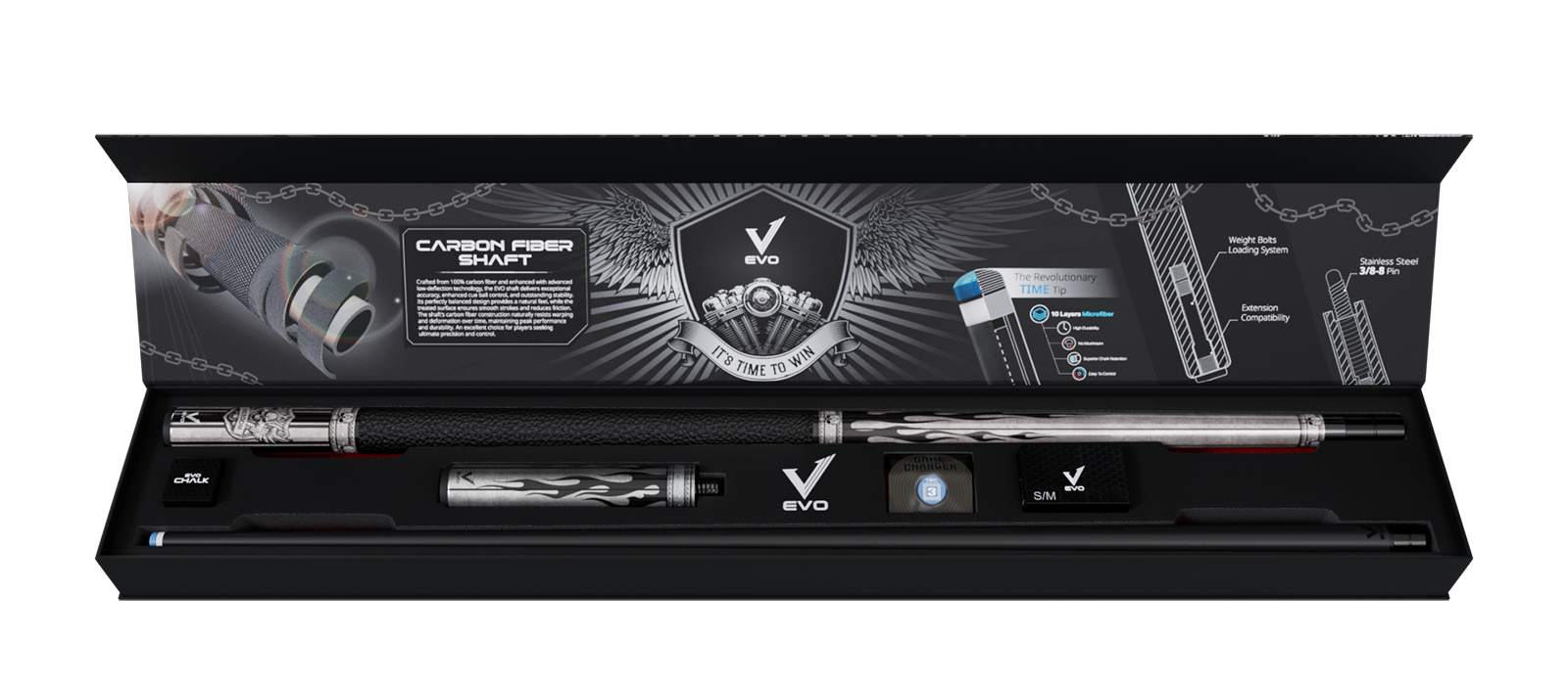 EVO FREEDOM MAXBING EDITION - SHADOW FLAME - TAY CẦM DA ĐEN - Combo Open D6