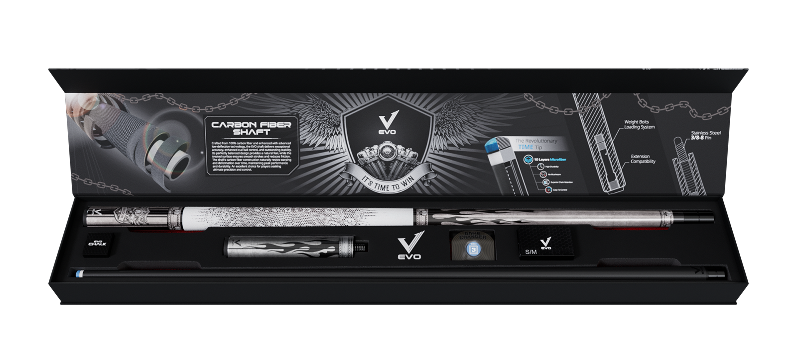 EVO FREEDOM MAXBING EDITION - SHADOW FLAME - TAY CẦM DA TRẮNG - Combo Open D6