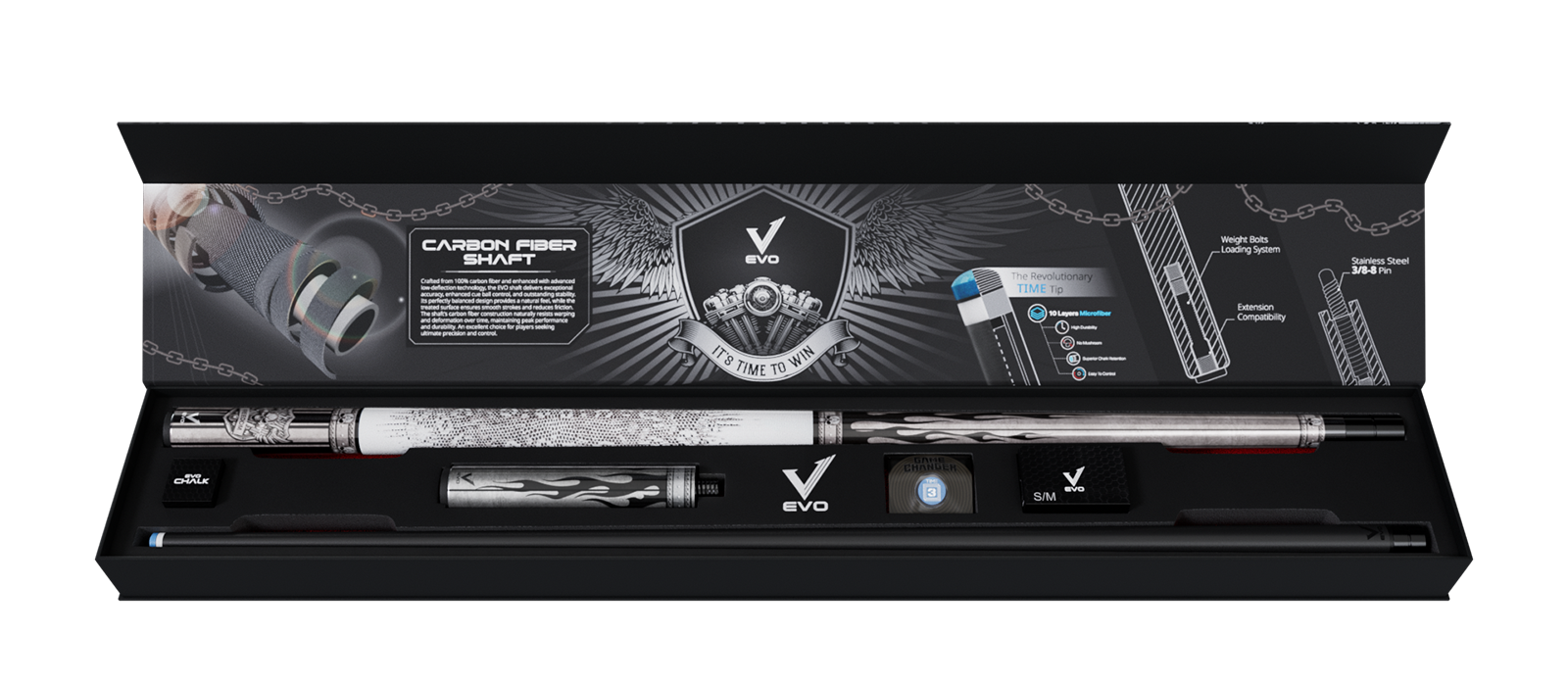 EVO FREEDOM MAXBING EDITION - SHADOW FLAME - TAY CẦM DA ĐEN - Combo Open D7