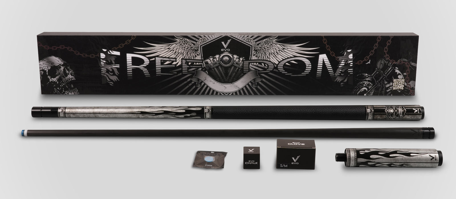 EVO FREEDOM MAXBING EDITION - SHADOW FLAME - TAY CẦM DA ĐEN - Desktop Image