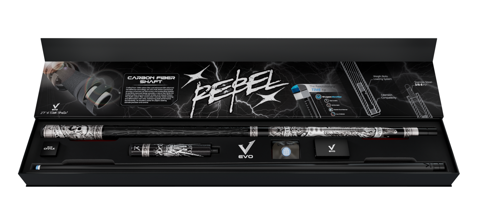 EVO REBEL MAXBING EDITION - TAY CẦM DA ĐEN - Desktop Image