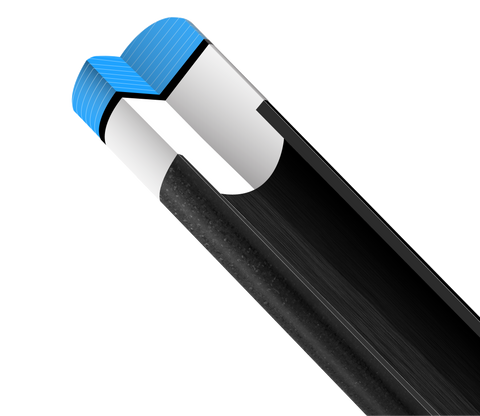 EVO OUTLAW - TAY CẦM DA - Middle Tip Image