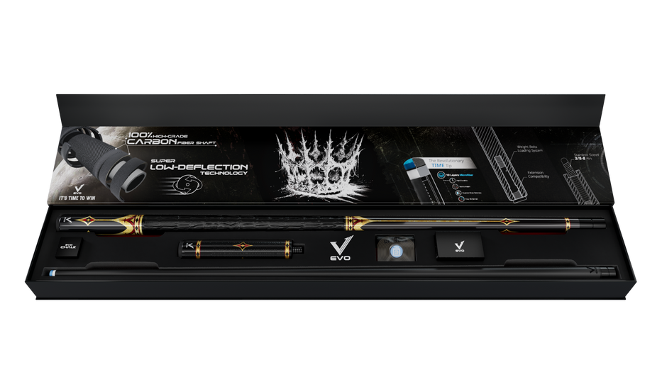 EVO CROWN MAXBING EDITION - ROYAL BLACK - TAY CẦM DA ĐEN - Desktop Image